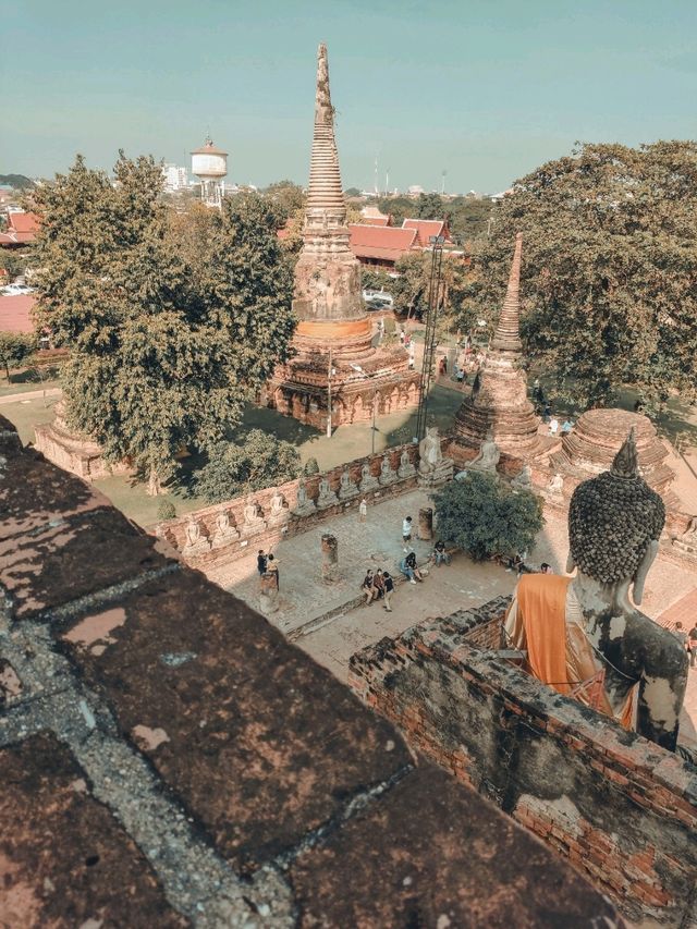 ไหว้พระขอพร 🙏 ที่วัดใหญ่ชัยมงคล จ.อยุธยา 🌅
