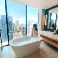 นอนชิลๆ ชมวิวเมืองปังๆ ที่ Skyview Hotel Bangkok
