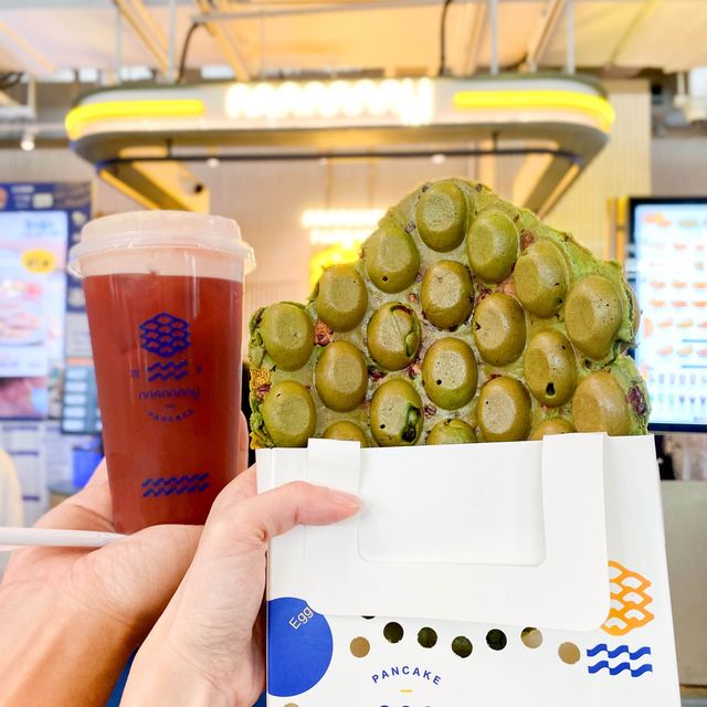💚開心～抹茶雞蛋仔