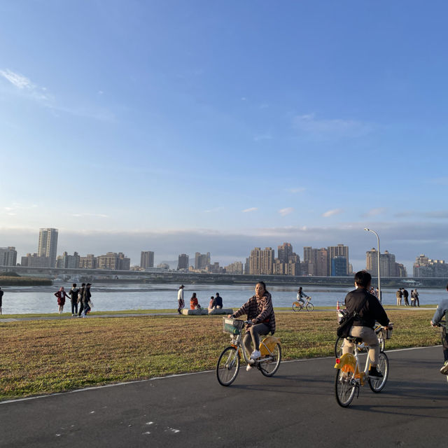 Cycling Route to Tamsui