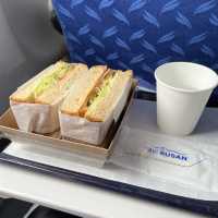 【エアプサン搭乗記】追加サービスも充実！機内食も楽しめる