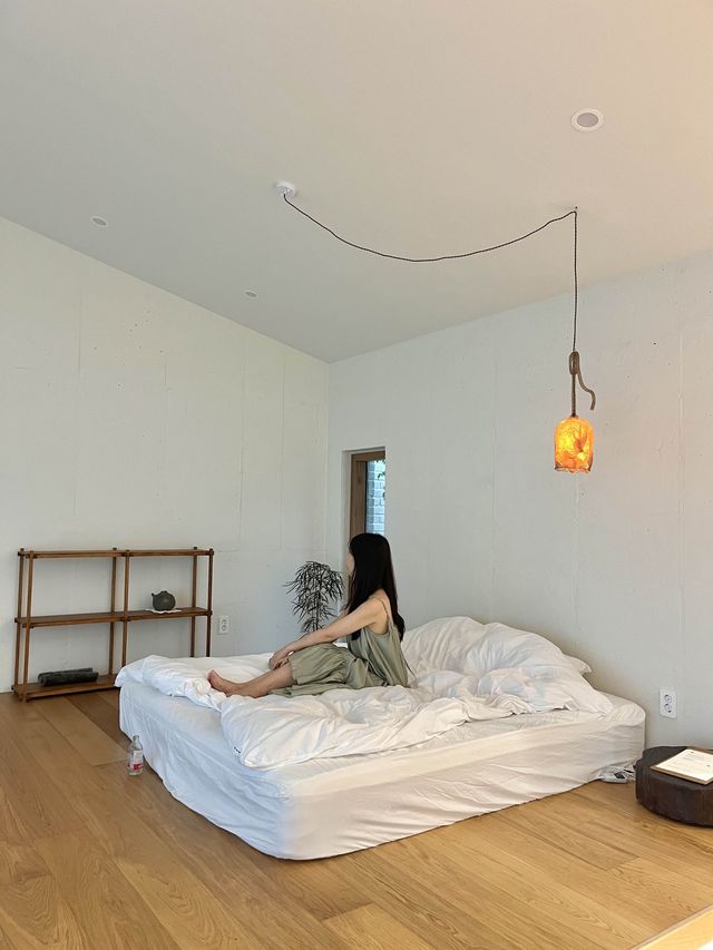 따뜻한분위기의 쉼 여유 힐링숙소 