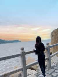 「澳門深度遊」🤟🏻路環 黑沙龍爪角海岸徑✨睇夕陽影靚相📸享受落日餘暉🌄 