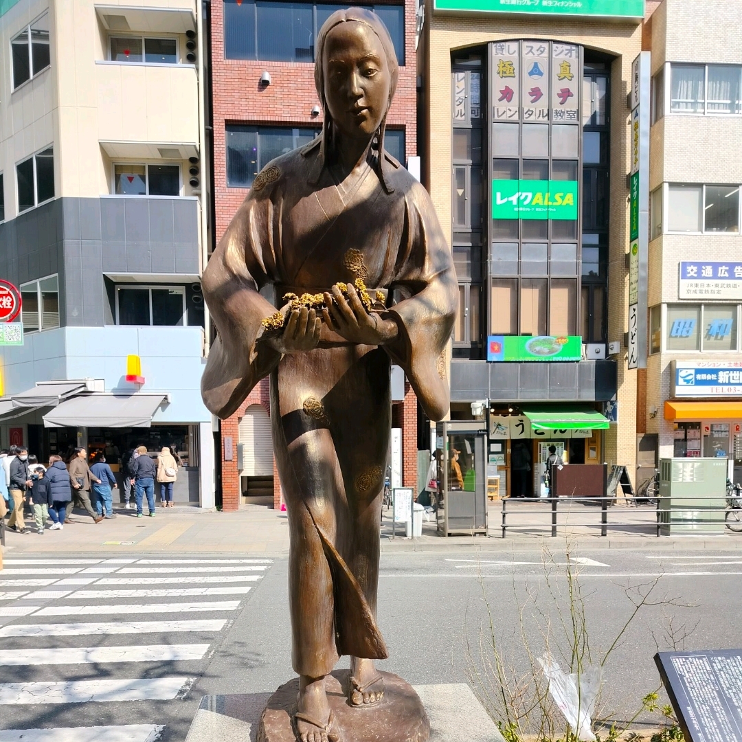 🇯🇵日本 東京 日暮里【ナポレオン像!?】太田道灌の迫力あるブロンズ像