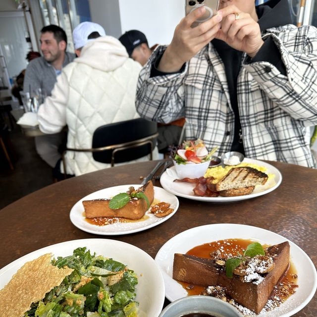 🧡LA여행에 빠질 수 없는 브런치먹으러 갔다가 라떼홀릭🧡