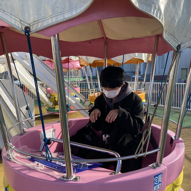 나라에서 빈티지한 케이블카를 탈 수 있는 곳, 이코마산 유원지
