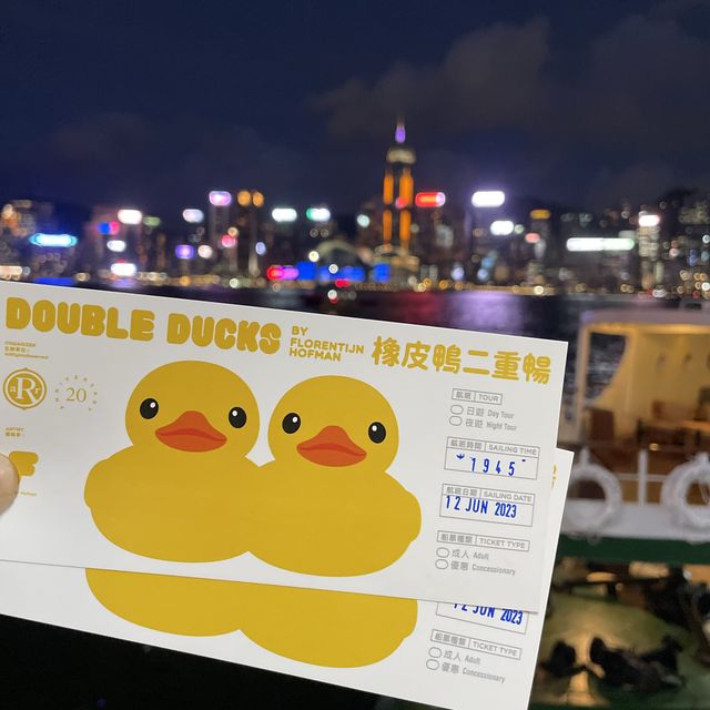 第一次登上 #天星鴨仔團🐤🐤 出發睇鴨仔！
