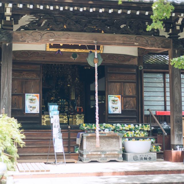 【東京】切り絵の御朱印が可愛い⸜ ✿ ⸝ 「日蓮宗 法輪寺」には住職さんのこだわりが詰まっていた！
