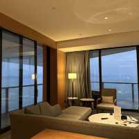 🤩惠州小徑灣艾美酒店🏨海景露台，270度海景房間，眼界大開！🌊🌅🏖️ 