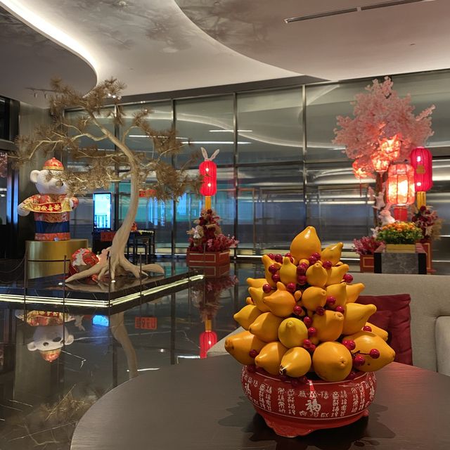 Rabbit Year Decoration at Crockfords Hotel