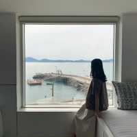 오션뷰액자 남해숙소