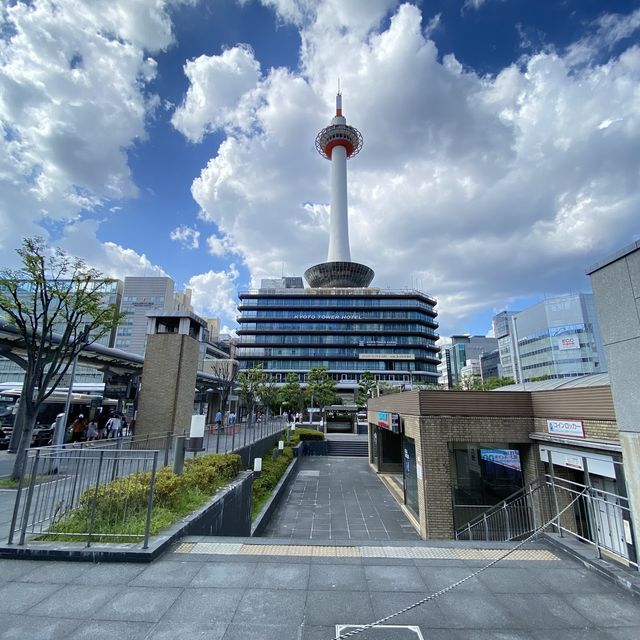 絶景！京都タワー！王道の観光スポット