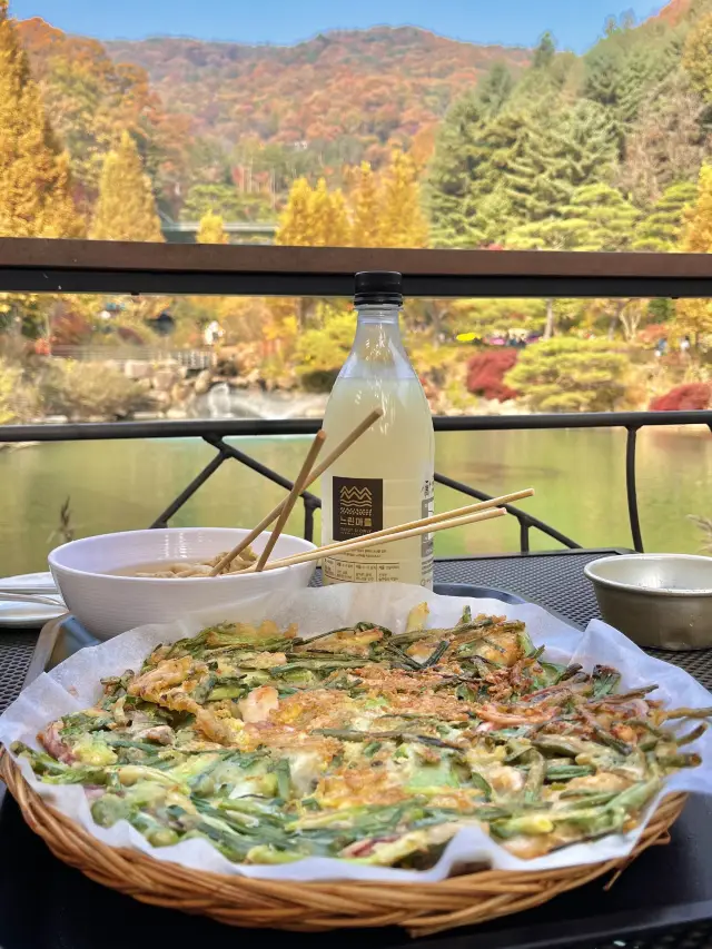 파전과 막걸리가 맛있는 화담숲 맛집, 번지없는 주막🍁