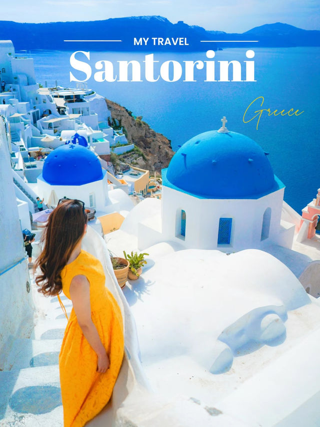 【絶景】まるで映画の世界！一生に一度は行きたいサントリーニ島🏝🇬🇷