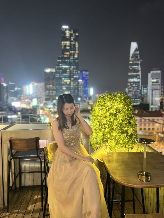 An amazing view in the heart of Saigon 🤩