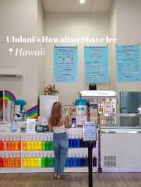 マウイ島から上陸!オアフ島に出来たシェイブアイス屋さん