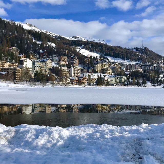 St. Moritz: The heart of the Swiss Alps.