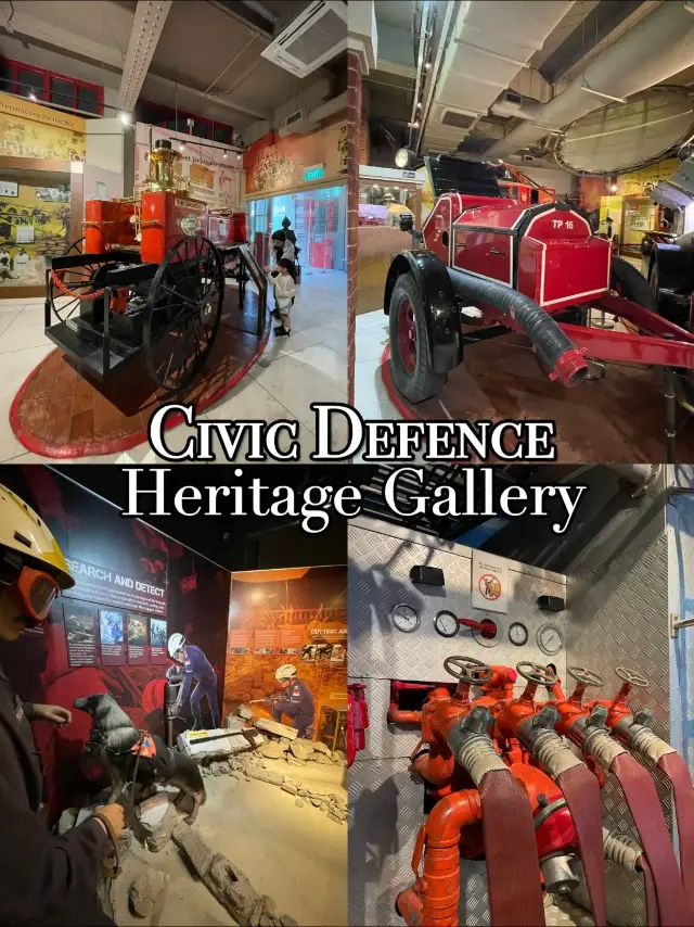 🇸🇬Civic Defence Heritage Gallery