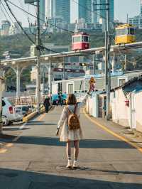 รถไฟปุ๊กปิ๊กปูแห่งปูซาน Haeundae Blue line park 🚃