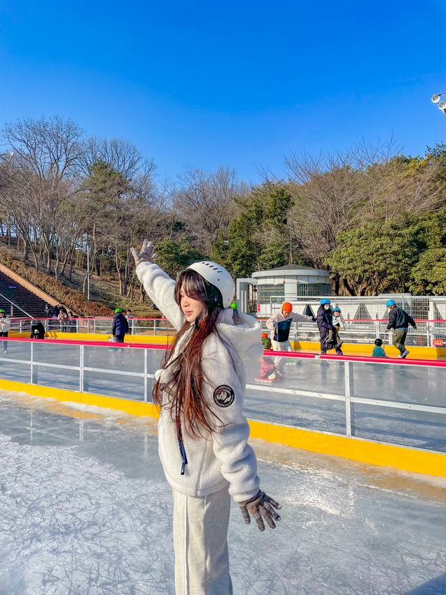 20대 커플이 노잼도시에서 겨울 즐기는 법, 꿀잼빙상장