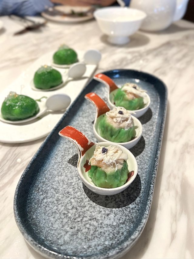 香港尖沙咀氣派高級中菜廳-花圖