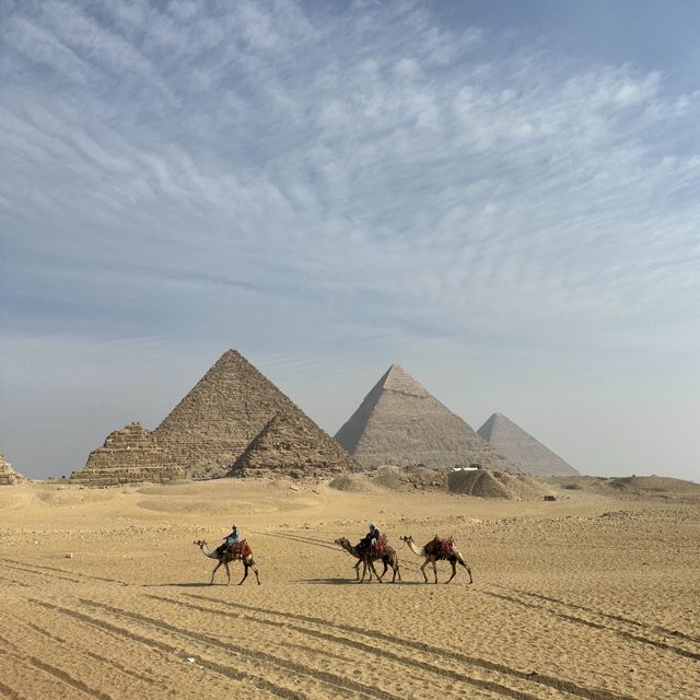 【エジプト】スフィンクスとギザのピラミッドを満喫！