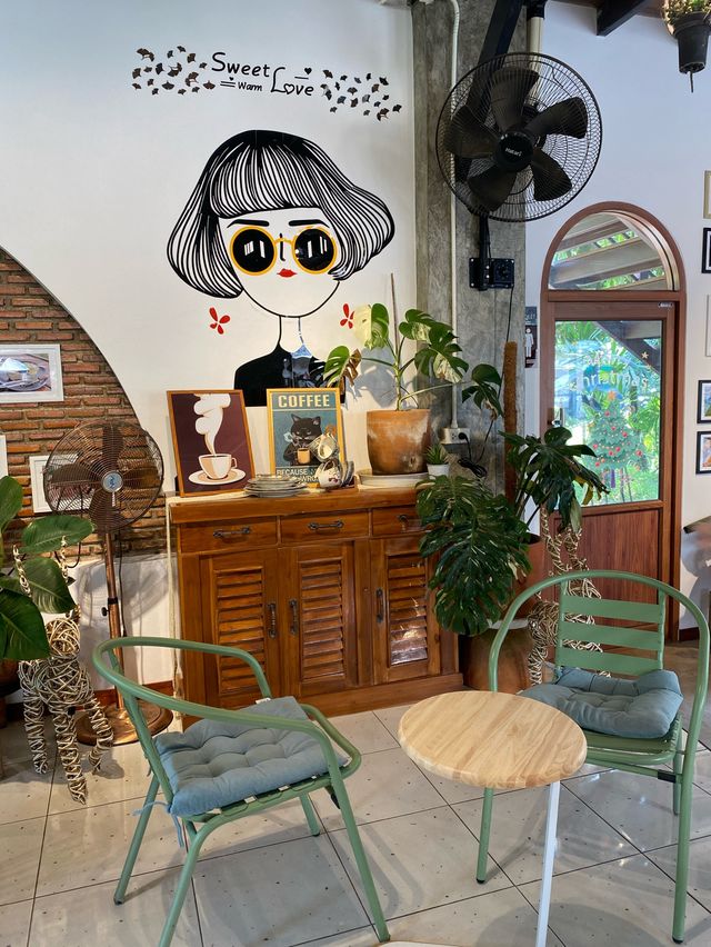 🏡สวนอรุณบูรพา คาเฟ่นี้มีสวนทุเรียนด้วยนะ🌳