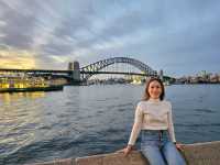  Sunset at The Opera House and Harbour Bridge