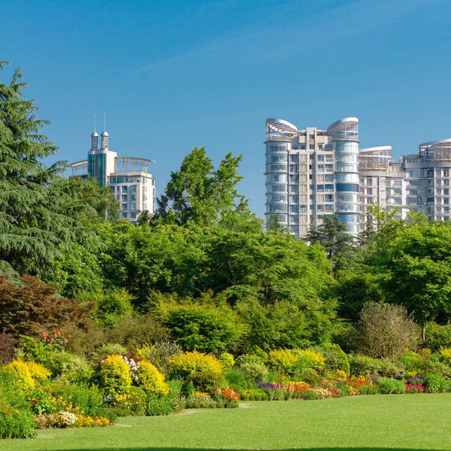 「寶月公園」：自然美景，春天好去處