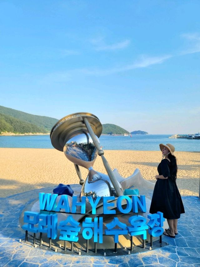 수영하기 좋은 거제 와현해수욕장🏖