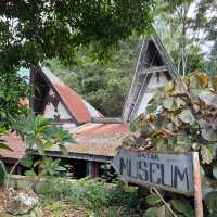 Unique Batak tribe in Tomok village