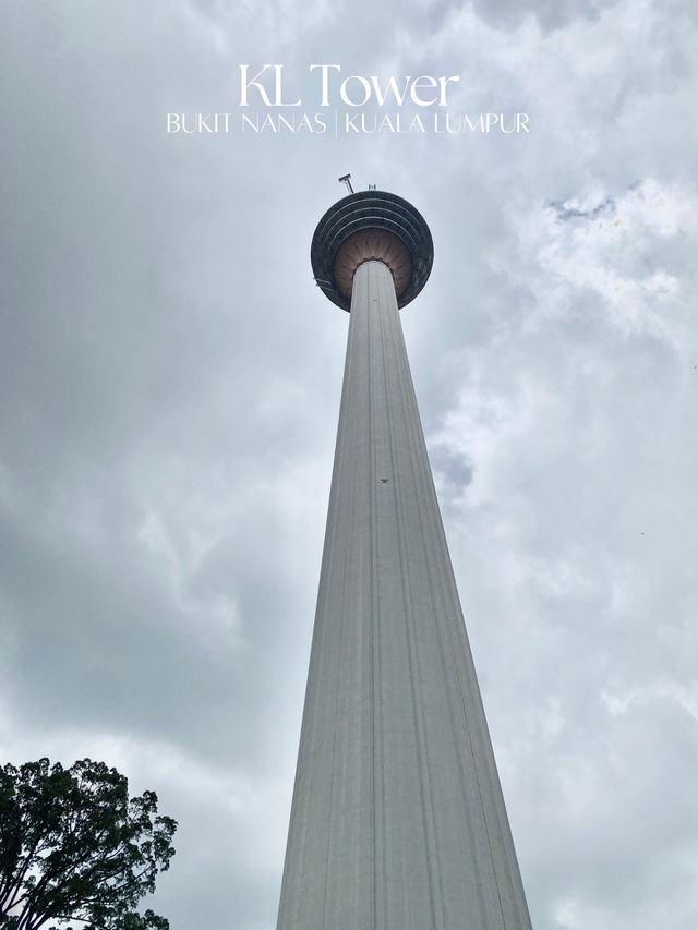 The best view of Kuala Lumpur from KL Tower!