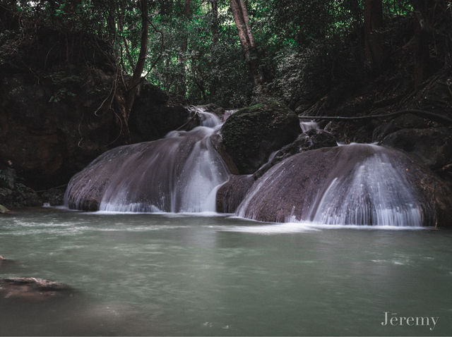 รีวิว น้ำตกเอราวัณ (หน้าฝน) 💦