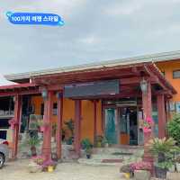 가족여행은 맛있는 음식! 그리고 수영장 있는 숙소가 최고~ 