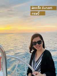 📍ล่องเรือชมพระอาทิตย์ตกที่กระบี่ มันดีมากกกกก