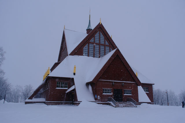 瑞典的白雪小鎮Kiruna