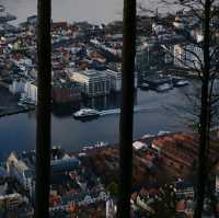 挪威峽灣城市Bergen
