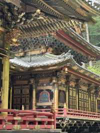 Golden Intricate Temple in Nikko
