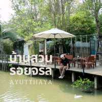 บ้านสวนรอยจรัล: คาเฟ่มินิมอลสุดโฮมมี่ในอยุธยา