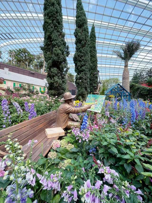 The best place to see beautiful flowers in Singapore