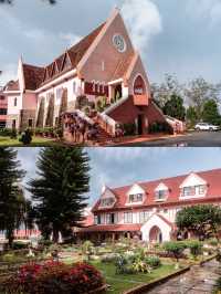โบสถ์สีชมพูเมืองดาลัด Domaine De Marie Church