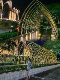 Capturing the Borneo Cultures Museum: Stunning Day and Night Views