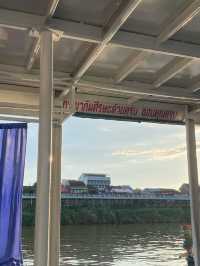 ล่องเรือดูพระอาทิตย์ตก | จ.นครพนม ⛴️✨🐟🌳🌥️