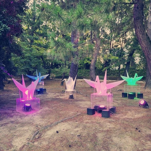 日本三大名園之一：岡山後樂園