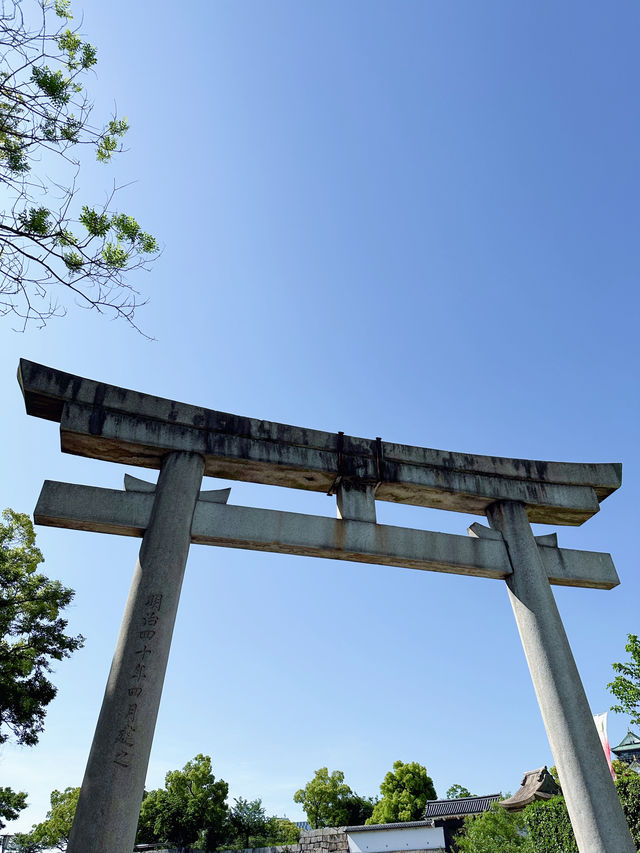 ✈️日本大阪豐國神社絕美純白蕾絲繡花御守🤎