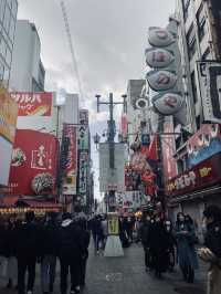📷 ป้าย Glico! เดินเที่ยวย่าน Dotonbori กินเพลินๆ 