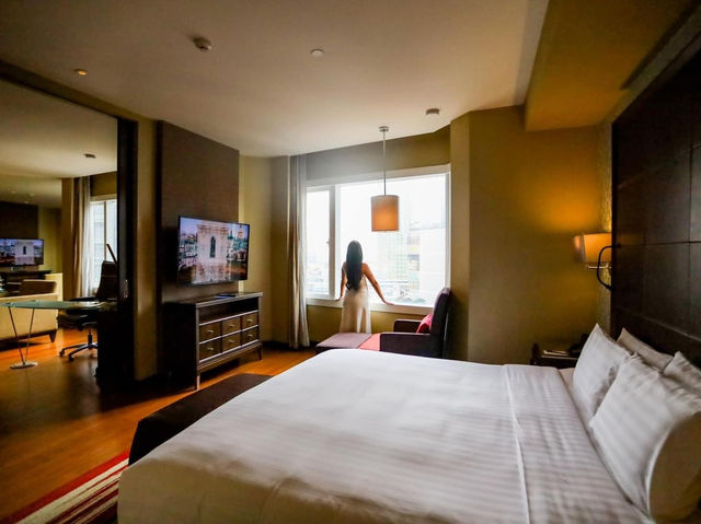 Hilton Bagkok Grande asoke โรงแรมหรูใจกลาง 