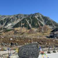 立山黑部。日本阿爾卑斯山路線