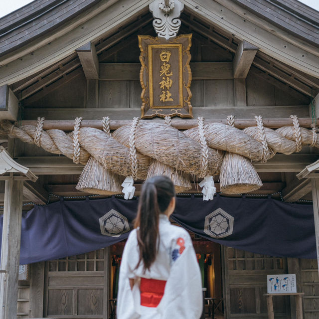 ⛩️日本米子白免神社（よなごしろめじんじゃ）🎎