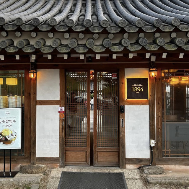 【韓国】慶州にある韓国の時代劇ドラマに出てきそうなカフェ🇰🇷